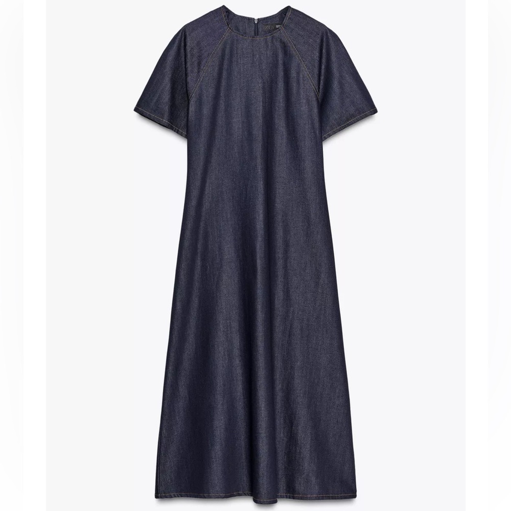 Zara Dark Blue Maxi Dress